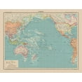 thumbnail image 2 of Schrader 32x26 White Modern Wood Framed Museum Art Print Titled - Oceania - Schrader 1908, 2 of 4
