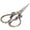 Bronze, variant on YAHHU Retro Stainless Steel Embroidery Sewing Scissors, Vintage Plum Blossom Design, Durable Needlework Craft DIY Shears for Art Work, 4.1 inches / 10.5 cm, Bronze
