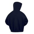 thumbnail image 2 of DAFPZW Turtleneck Hoodies for Men Half Zip Long Sleeve Casual Fleece Crop Pullover Sweatshirt with Pockets, 2 of 3