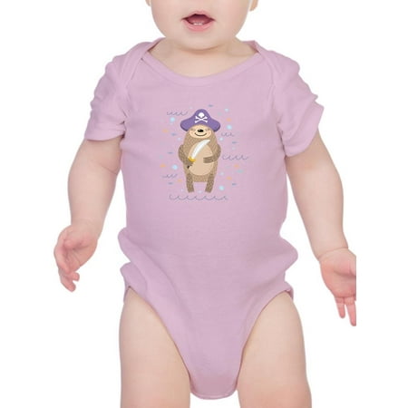 

Pirate Sloth Bodysuit Infant -Image by Shutterstock Newborn