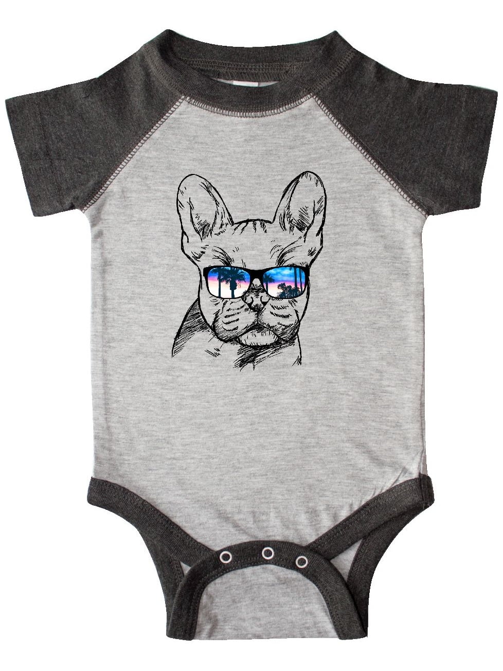 inktastic French Bulldog Dog Lover Long Sleeve Creeper