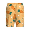 thumbnail image 2 of Lsque Love Carrot Mens Sleep Pajama Shorts,Short Pajama Pants, Cotton Ultra-Soft Knit-Large, 2 of 9