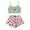H-Light Green626, variant on XIAONU Breathable Short Sleeve Pajama Set for Women Graphic Turn Down Collar Halloween Nightwear