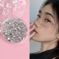 thumbnail image 1 of Face Makeup Stickers Children Bridal Eye Makeup Light Diamond-Face Decoration. Z5V3, 1 of 8