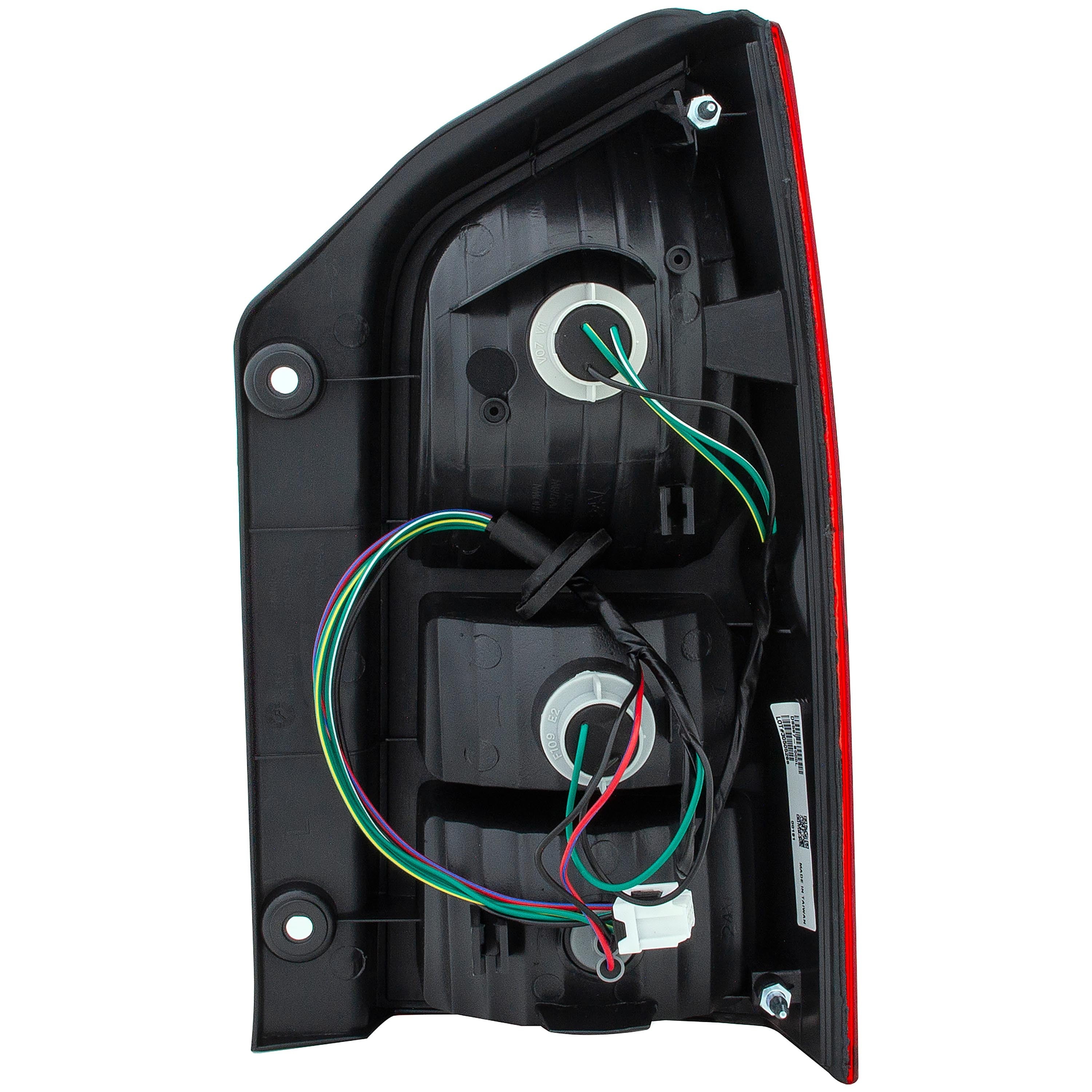 Dorman 1611208 Driver Side Tail Light Assembly for Specific Nissan Models