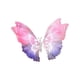 thumbnail image 2 of Clip para el cabello de mariposa移动粉紫色女孩 gradient color, 2 of 3
