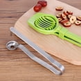 thumbnail image 1 of Herramienta para descorazonar vegetales, 2 piezas de acero inoxidable para frutas y verduras, descorazonador de pimientos, descorazonador y deshuesador de tomate, descorazonador de cerezas,, 1 of 5