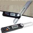 thumbnail image 1 of Electronic Protractor Digital Goniometer Stainless Steel Multi Angle Ruler 360 Degree Angle Finder Woodworking Measuring Tool ,Woodworking Protractor, 1 of 6