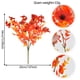 thumbnail image 2 of Flores artificiales de otoño Decorativas Eucalipto y Violeta, 2 of 2