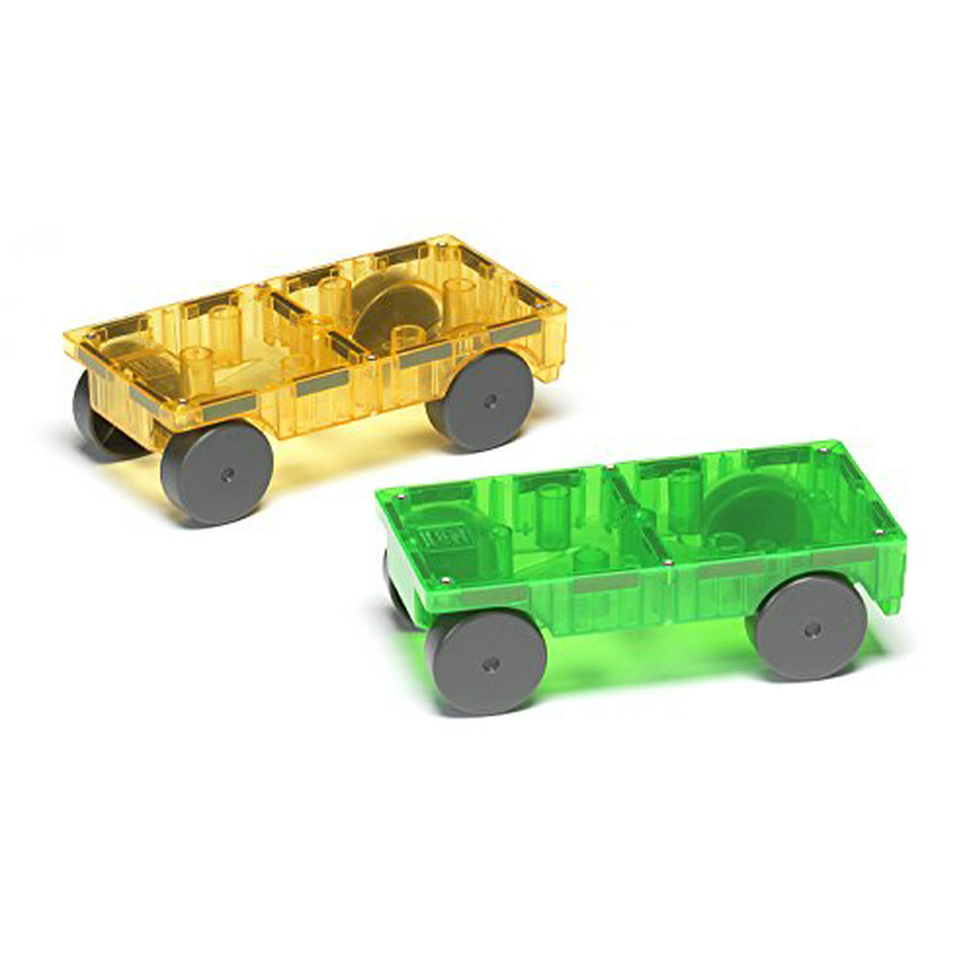 Magna Tiles 2 Piece Car Expansion Set The Original Award Winning