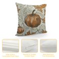 thumbnail image 4 of JEUXUS Fall Pillow Covers Burnt Orange Pumpkin Decor Throw Pillows Case for Couch Maple Leaves Indoor Outdoor Decorative Cushion Cases for Sofa Bed Decorations, 4 of 5