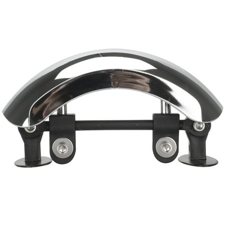 Masteelf 1Pc Motorcycle Rearview Mirror Wide Angle View Mirror 180 Degree Safety Mirror