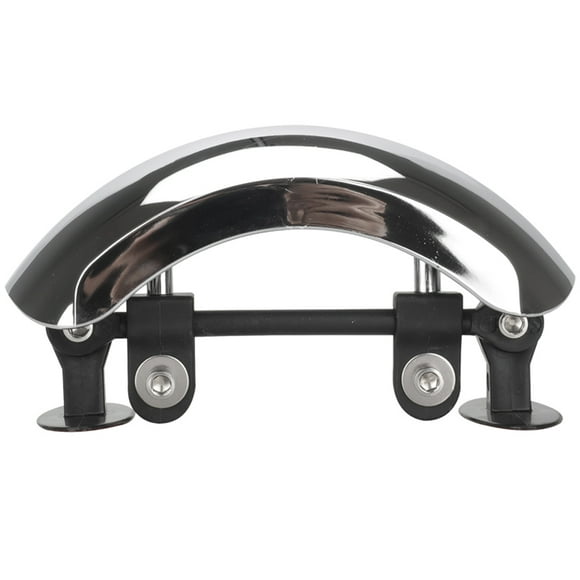 Miangastore 1Pc Motorcycle Rearview Mirror Wide Angle View Mirror 180 Degree Safety Mirror