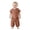 Brick Red, variant on Soft Baby Girl Summer Outfits Short Sleeve Two Piece Pajama Breathable Loungewear With Pants For Toddler Girls Casual Outfit Sets