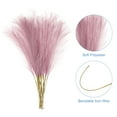 thumbnail image 3 of 25 Packs Faux Pampas Grass 21 Inch Artificial Pampas Grass for Home Decoration, Red Brown, 3 of 6