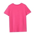 thumbnail image 4 of Camiseta de mujer Tops de verano Camiseta de cuello redondo con cuello redondo para ir de compras Mujer L, 4 of 7
