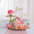 thumbnail image 3 of 1 - 12 Gold Calligraphy Table Numbers, Party Supplies, Wedding, 12 Pieces, 3 of 3