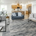 thumbnail image 7 of Gertmenian Bloom Lyla Modern Checkered Blue Area Rug, 8x10, 7 of 7