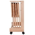 thumbnail image 2 of Winsome Brienda 5-PC Set Flip Top Snack Table Natural Finish, 2 of 9