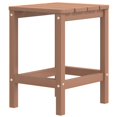 thumbnail image 3 of vidaXL Garden Adirondack Chair with Table HDPE Brown, 3 of 4