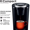 thumbnail image 2 of Cafetera Keurig MAIN-85544 Compact Single-Serve Negra, 2 of 9