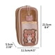 thumbnail image 2 of Estuche para lápices Kawaii, estuche bonito portátil para lápices para niñas, estuche transparente para lápices de gran capacidad, suministros escolares para chicas adolescentes VoborMX herramienta, 2 of 8