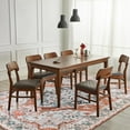 thumbnail image 3 of Homore Traditional Pattern Mystic Medallion Area Rug, 6' x 9', Orange, 3 of 7