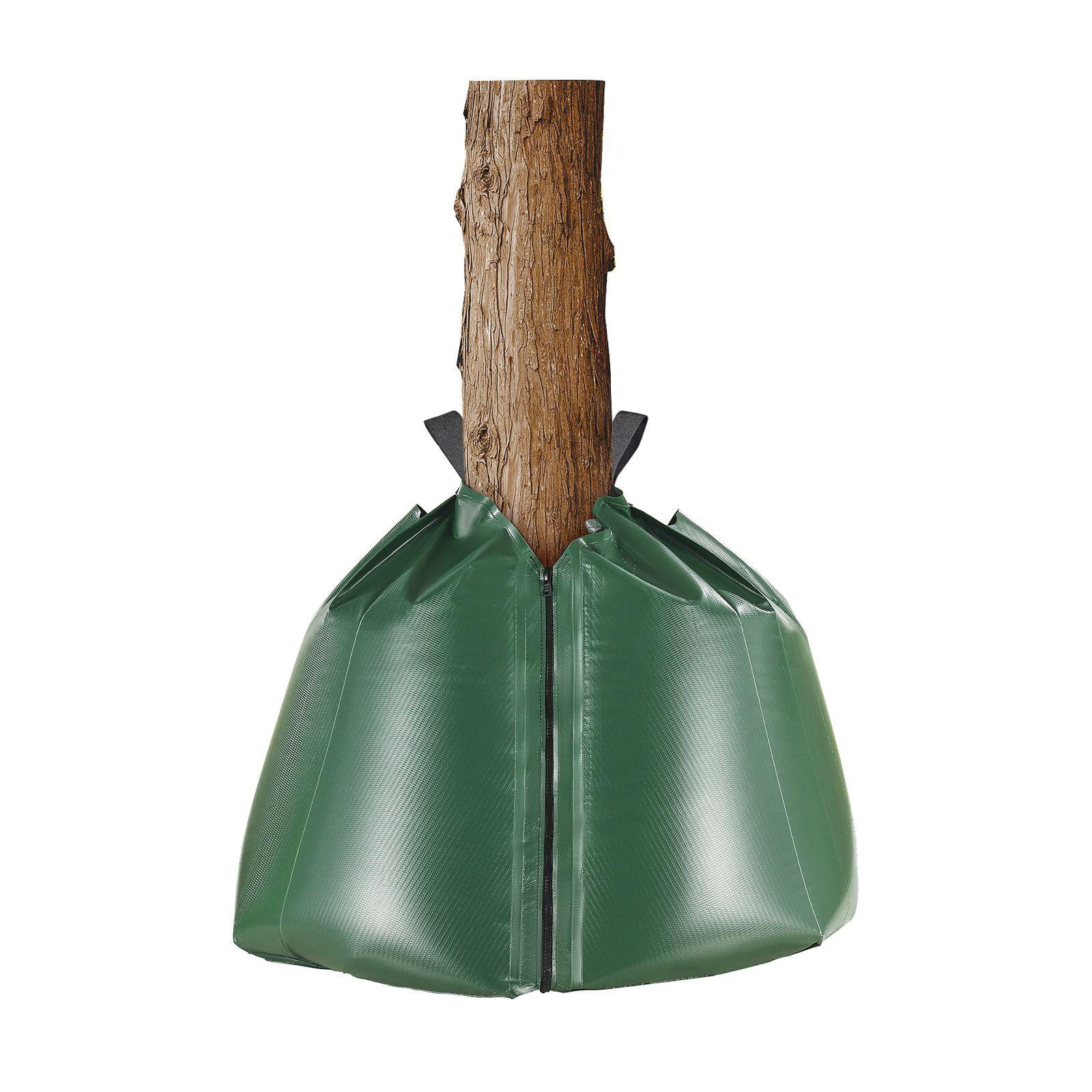 Tree Watering Bag 3 Pack 20 Gallon Slow Release Drip Irrigation System 5-9 Hours Refillable Zipper Deep Root Targeting Durable