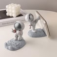 thumbnail image 1 of Soporte para teléfono con diseño de astronauta de dibujos animados, de resina, bonito soporte para teléfono con astronauta, divertido soporte para teléfono inteligente para escritorio, hogar y oficina, 1 of 6