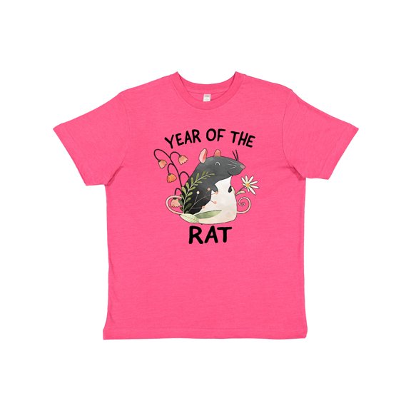 Inktastic Chinese Zodiac Year of The Rat Youth T-Shirt