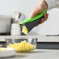thumbnail image 2 of Huayishang Garlic Press Manual Garlic Press Household Potato Masher Garlic Press Labor-Saving Garlic Press Cross-Border Amazon Kitchen Gadgets, Kitchen Essentials Clearance Sale Green, 2 of 4