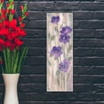 thumbnail image 4 of Epic Art 'Spring Florals II' by Silvia Vassileva, Acrylic Glass Wall Art, 12"x36", 4 of 8