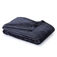 thumbnail image 5 of Better Homes & Gardens Soft Plush Dark Grey Throw Blanket, 5 of 5