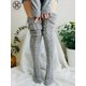thumbnail image 1 of Luxtrada - Calcetines largos de punto para mujer, de lana, cálidos, de invierno, informales, hasta el muslo, por encima de la rodilla, calentadores de piernas para niña (1 par), 1 of 5