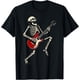 thumbnail image 1 of Camiseta de esqueleto para tocar guitarra, música, regalos para hombres y mujeres, 1 of 2