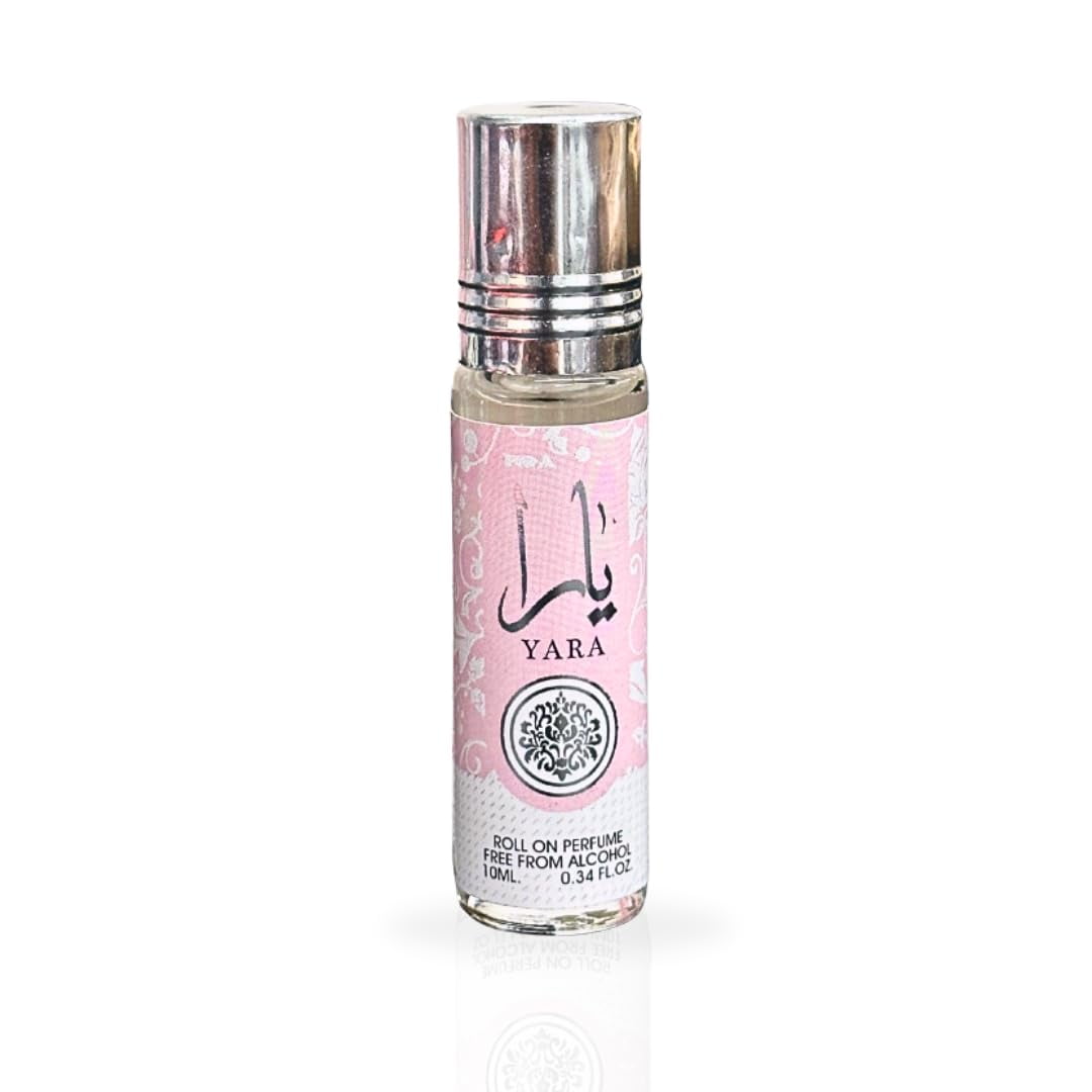 (12-Pack) Lattafa Yara Roll On Perfume Oil CPO 10ml (0.34 Ounce) Travel Size