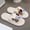White, variant on KANG Colorful Thick Soled Linen Slippers For Indoor Non Slip Slippers