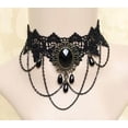 thumbnail image 2 of Valentine Jewelry Vintage Gothic Black Lace Necklace For Women Jewelry Choker Necklace for Women Romantic Jewelry Gift for Women Birthday Valentine's Day, 2 of 4