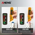 thumbnail image 6 of ANENG VC1017 AC Voltage Circuit Tester Pen-type Voltage Tester NCV Electrical Pen Tester Line Detection Smart Test Pen for Electrical Technician, 6 of 7