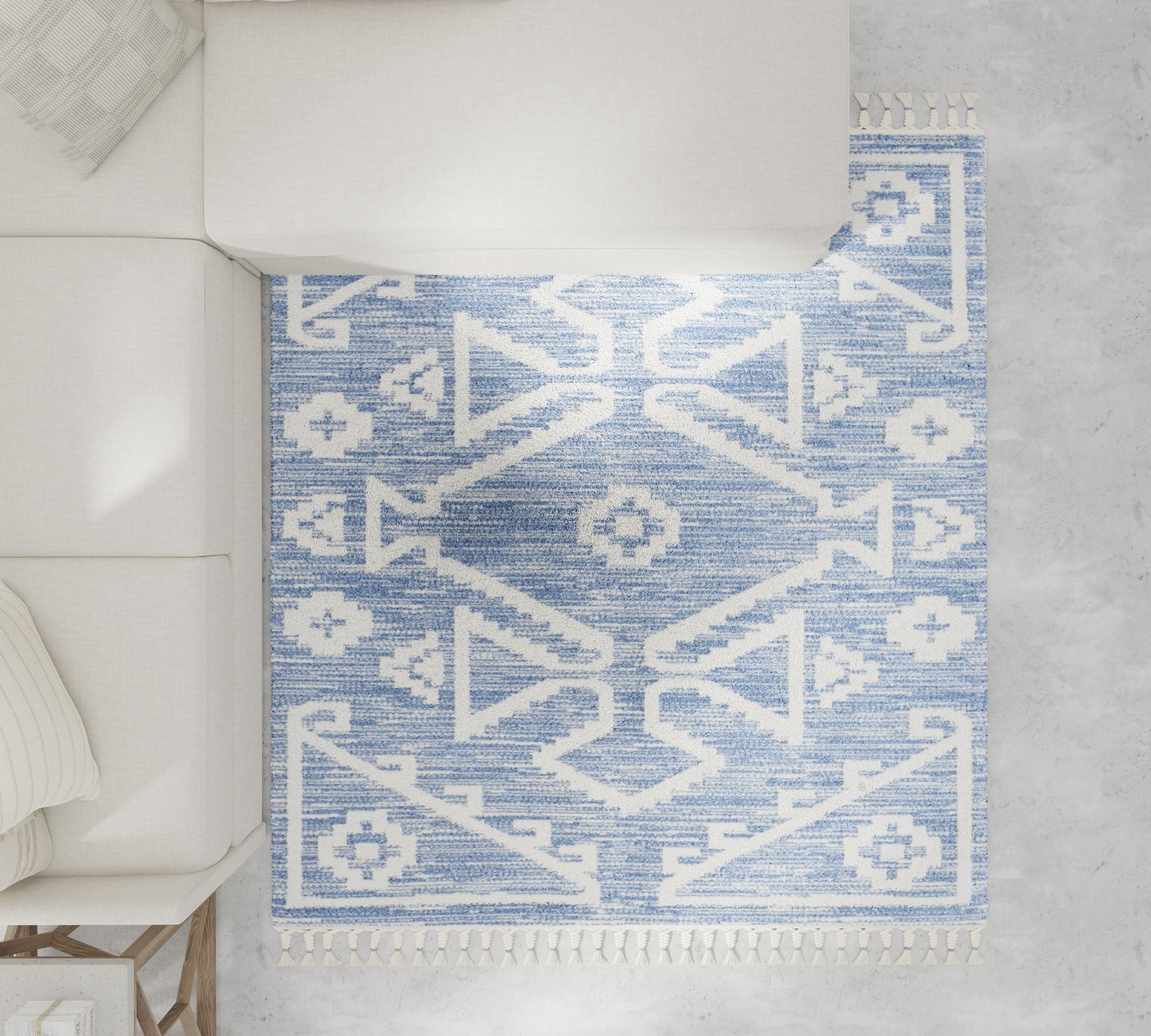 Mason Brooks Catalan IB30A Transitional Geometric 2'6" X 8' Area Rug