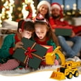 thumbnail image 5 of Gifts for Kids! Fwttom Toy Cars, Children's Engineering Vehicle Excavator Toy Bulldozer Tipping Bucket Shovel Street Vendor Car Model, 5 of 9