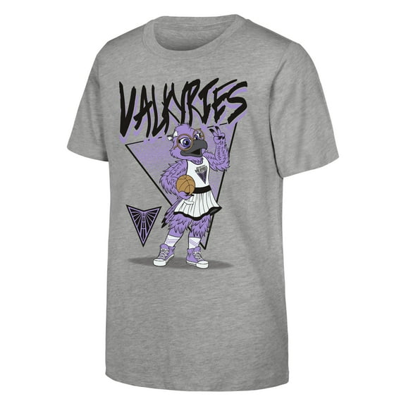 Youth Outerstuff  Heather Gray Golden State Valkyries Team Mascot T-Shirt
