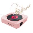 thumbnail image 1 of Altavoz FM compatible con Bluetooth Reproductor de CD DVD MP3 con mando a distancia (Rosa UE) Ehuebsd Para estrenar, 1 of 7