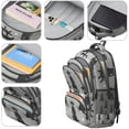 thumbnail image 4 of Black Labrador Backpack for School,Cute School Bag,Schoolbag with Adjustable Shoulder Straps & Padded Back,16.9 Inch, 4 of 5