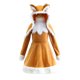 thumbnail image 3 of Vestido infantil de manga larga con cuello redondo para carnaval, con forro polar, cuello alto, gorro, cubrepiés y antifaz, de poliéster., 3 of 5