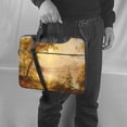 thumbnail image 6 of ZICANCN Laptop Case 15.6 inch, Greenwood Painting Oil Work Shoulder Messenger Business Bag for Women and Men, 6 of 9