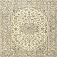 thumbnail image 1 of Ahgly Company Machine Washable Indoor Square Traditional Gold Area Rugs, 4' Square, 1 of 7
