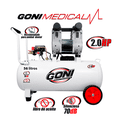 thumbnail image 2 of Compresor de Aire Goni 2006 2 HP 56 L Grado Medico, 2 of 5
