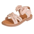 thumbnail image 3 of Kogui Toddler Sandals Sandals for Toddlers Little Kids Summer Sandal Adjustable Back Strap Shoes for Girls Boys Size 12 (Beige,Little Kids 12), 3 of 9