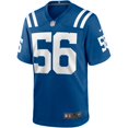thumbnail image 2 of Men's Nike Quenton Nelson Royal Indianapolis Colts Player Game Jersey, 2 of 4
